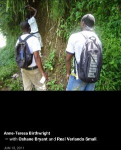 Oshane Bryant Undergrad Geology Thesis Fieldwork