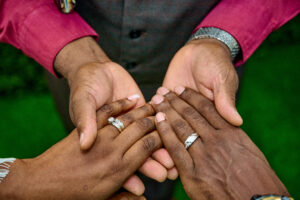 Tie the knot-Oshane Bryant & Wife