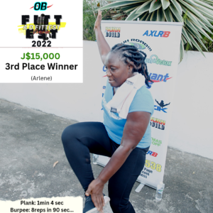 Arlene: 3rd Place Winner-OB Fittest A D Fittest, 2022