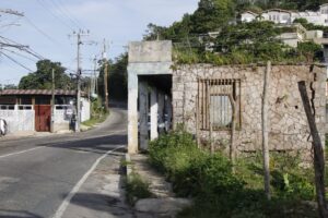 Relic of Building pre Independent Jamaica. Located in Walderston, Manchester Jamaica 