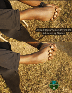Ankle Plantarflexion & Inversion Stretch