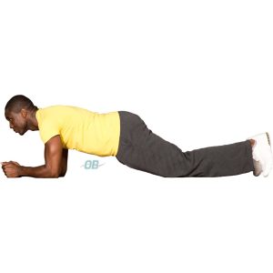 Kneel Plank (stationary)