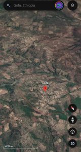 Satellite imagery of Agriculture Landuse in Gofa, Ethiopia.