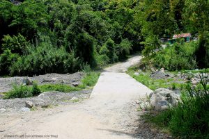 Flat Bridge Connecting communities of Halls Delight, Westphalia & David Hill, with Mavis Bank