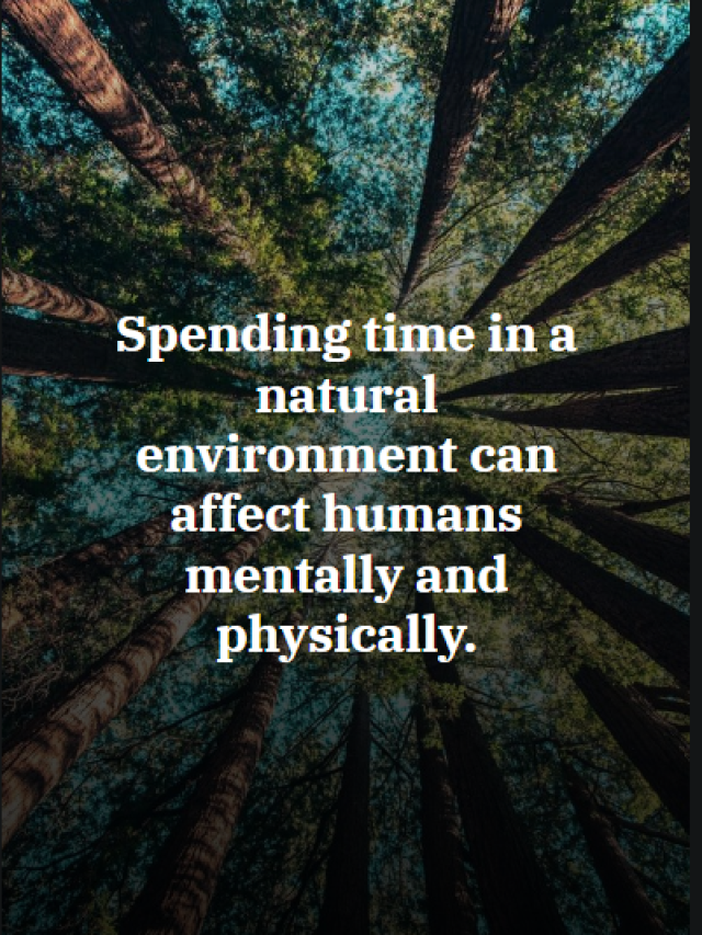 Spenidng Time Outdoors